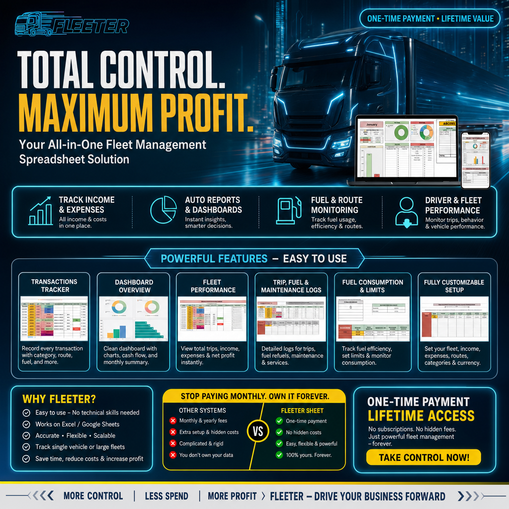 Fleet Management Sheet